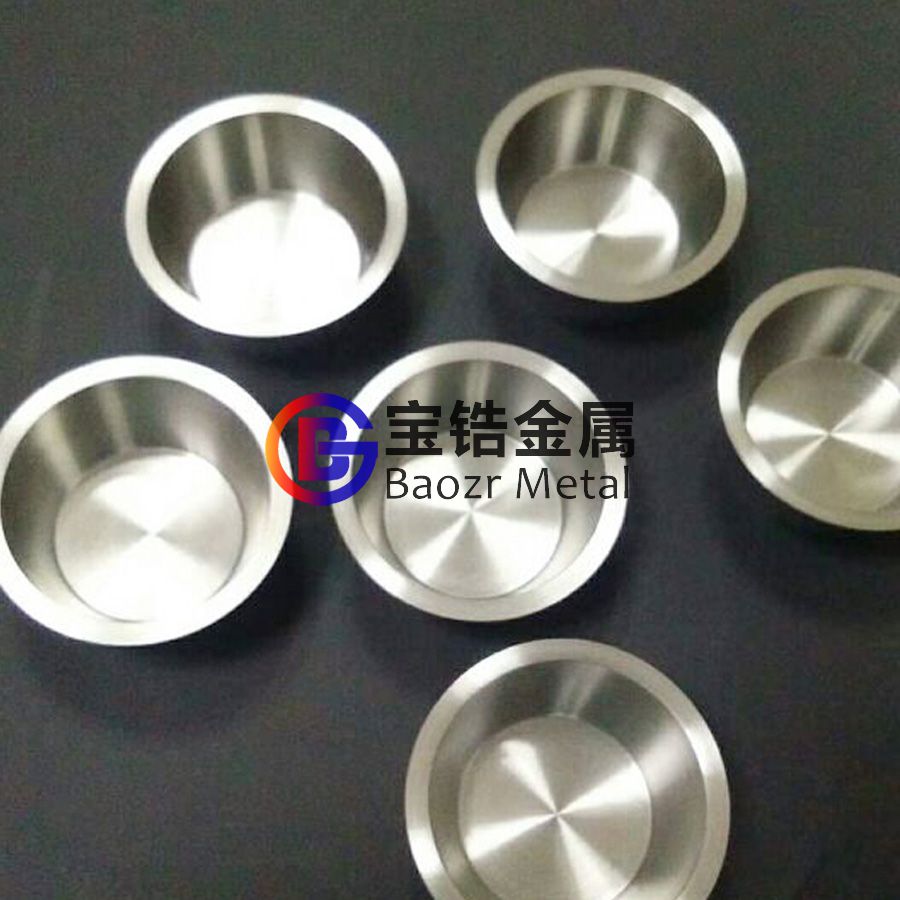 實(shí)驗室用耐腐蝕鋯坩堝 車(chē)制鋯坩堝 大規格焊接鋯坩堝